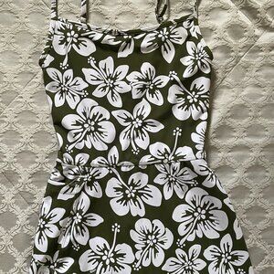 benoa swim green batik active romper